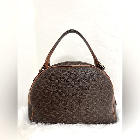 Celine Macadam Coated Canvas Dome Handbag - Picture 1 of 15